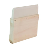 Maxbell Screen Printing Ink Scraper Reusable Lightweight Professional Rubber Scraper 10cm