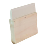 Maxbell Screen Printing Ink Scraper Reusable Lightweight Professional Rubber Scraper 10cm