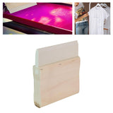 Maxbell Screen Printing Ink Scraper Reusable Lightweight Professional Rubber Scraper 10cm