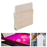 Maxbell Screen Printing Ink Scraper Reusable Lightweight Professional Rubber Scraper 10cm