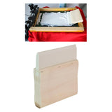 Maxbell Screen Printing Ink Scraper Reusable Lightweight Professional Rubber Scraper 10cm