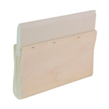 Maxbell Screen Printing Ink Scraper Reusable Lightweight Professional Rubber Scraper 15cm