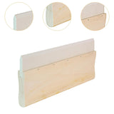 Maxbell Screen Printing Ink Scraper Reusable Lightweight Professional Rubber Scraper 25cm