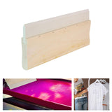 Maxbell Screen Printing Ink Scraper Reusable Lightweight Professional Rubber Scraper 25cm