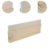 Maxbell Screen Printing Ink Scraper Reusable Lightweight Professional Rubber Scraper 30cm