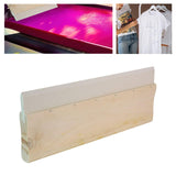 Maxbell Screen Printing Ink Scraper Reusable Lightweight Professional Rubber Scraper 30cm