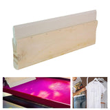 Maxbell Screen Printing Ink Scraper Reusable Lightweight Professional Rubber Scraper 30cm