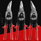 Maxbell Aviation Tin Snips Non Slip Handle Multipurpose Effortless Cutting Hand Tool Left Cut