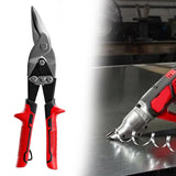 Maxbell Aviation Tin Snips Non Slip Handle Multipurpose Effortless Cutting Hand Tool Right Cut