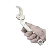 Maxbell Side Hole Hook Nut Wrench Repair Tool for Machine Tools Mechanical Equipment Round head 3.5cm to 10.5cm