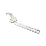 Maxbell Side Hole Hook Nut Wrench Repair Tool for Machine Tools Mechanical Equipment Round head 3.5cm to 10.5cm