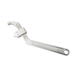 Maxbell Side Hole Hook Nut Wrench Repair Tool for Machine Tools Mechanical Equipment Square Head 9.5cm to sixteen.5cm