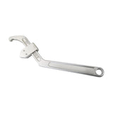 Maxbell Side Hole Hook Nut Wrench Repair Tool for Machine Tools Mechanical Equipment Square Head 9.5cm to sixteen.5cm