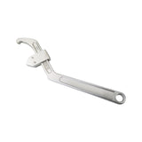 Maxbell Side Hole Hook Nut Wrench Repair Tool for Machine Tools Mechanical Equipment Square Head 9.5cm to sixteen.5cm