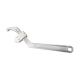 Maxbell Side Hole Hook Nut Wrench Repair Tool for Machine Tools Mechanical Equipment Square Head 9.5cm to sixteen.5cm