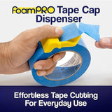 Maxbell 3x Tape Dispensers Tape Caps Wrapping Tape Office Supplies Quickly Cut Tapes