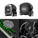 Maxbell Measuring Tape Retractable Smooth Sliding Dad Multifunction Men Tape Measure 5mx25mm