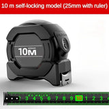 Maxbell Measuring Tape Retractable Smooth Sliding Dad Multifunction Men Tape Measure 10mx25mm