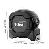 Maxbell Measuring Tape Retractable Smooth Sliding Dad Multifunction Men Tape Measure 10mx25mm