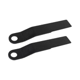 Maxbell 2x Rotary Cutter Blades Heavy Duty for Various Landscaping Lawn Mower Blades