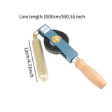 Maxbell Oil Gauging Tape Multifunctional Accurate Professional Tool Sturdy Tank Tape 15m