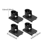 Maxbell 4x Top Case Shell Replacement Cover for M12 12V Battery Black Easily Install