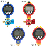 Maxbell Digital Refrigerant Gauge Compact Portable Air Conditioning Refrigerant Tool Style A