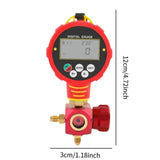 Maxbell Digital Refrigerant Gauge Compact Portable Air Conditioning Refrigerant Tool Style B