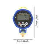 Maxbell Digital Refrigerant Gauge Compact Portable Air Conditioning Refrigerant Tool Style C