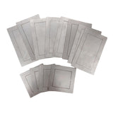 Maxbell 12 Pieces Welding Coupons for Hobbyists Sturdy Welding Equipment Welding Kit