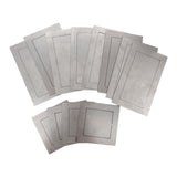 Maxbell 12 Pieces Welding Coupons for Hobbyists Sturdy Welding Equipment Welding Kit