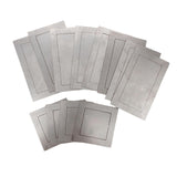 Maxbell 12 Pieces Welding Coupons for Hobbyists Sturdy Welding Equipment Welding Kit