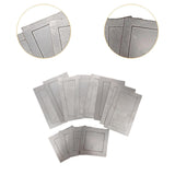 Maxbell 12 Pieces Welding Coupons for Hobbyists Sturdy Welding Equipment Welding Kit