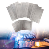 Maxbell 12 Pieces Welding Coupons for Hobbyists Sturdy Welding Equipment Welding Kit