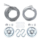 Maxbell Garage Door Cable and Pulley Set High Performance Galvanized Steel Accessory