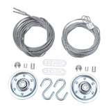 Maxbell Garage Door Cable and Pulley Set High Performance Galvanized Steel Accessory