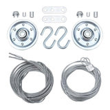 Maxbell Garage Door Cable and Pulley Set High Performance Galvanized Steel Accessory