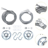Maxbell Garage Door Cable and Pulley Set High Performance Galvanized Steel Accessory