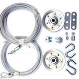 Maxbell Garage Door Cable and Pulley Set High Performance Galvanized Steel Accessory