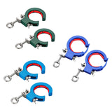 Maxbell 2 Pieces Cable Tray Rollers Wire Management Adjustable Cable Threading Tools Green