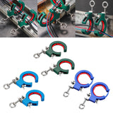 Maxbell 2 Pieces Cable Tray Rollers Wire Management Adjustable Cable Threading Tools Green