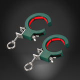 Maxbell 2 Pieces Cable Tray Rollers Wire Management Adjustable Cable Threading Tools Green