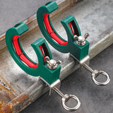 Maxbell 2 Pieces Cable Tray Rollers Wire Management Adjustable Cable Threading Tools Green