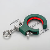 Maxbell 2 Pieces Cable Tray Rollers Wire Management Adjustable Cable Threading Tools Green