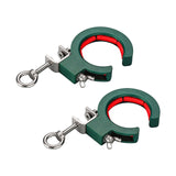 Maxbell 2 Pieces Cable Tray Rollers Wire Management Adjustable Cable Threading Tools Green
