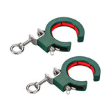 Maxbell 2 Pieces Cable Tray Rollers Wire Management Adjustable Cable Threading Tools Green