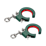 Maxbell 2 Pieces Cable Tray Rollers Wire Management Adjustable Cable Threading Tools Green