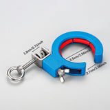 Maxbell 2 Pieces Cable Tray Rollers Wire Management Adjustable Cable Threading Tools Blue