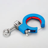 Maxbell 2 Pieces Cable Tray Rollers Wire Management Adjustable Cable Threading Tools Blue