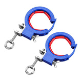 Maxbell 2 Pieces Cable Tray Rollers Wire Management Adjustable Cable Threading Tools Navy Blue